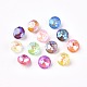 Faceted Glass Pointed Back Rhinestone Cabochons(GLAA-L021-E01)-1