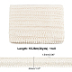 Cotton Tassel Ribbon(OCOR-WH0060-30)-4