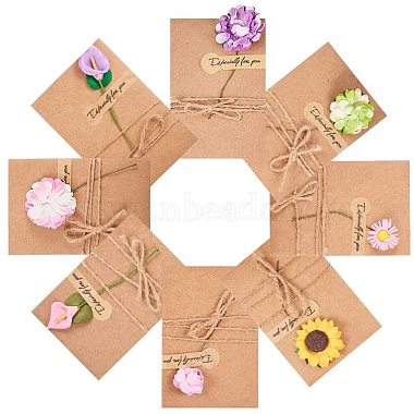 PeachPuff Rectangle Paper Decoration