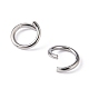 304 Stainless Steel Open Jump Rings(X-STAS-R049-7x1mm)-3