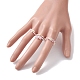 4Pcs 4 Style Glass Seed Beaded Stretch Finger Rings(RJEW-JR00661-04)-4