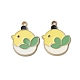 Alloy Enamel Pendants(FIND-O003-03G)-1