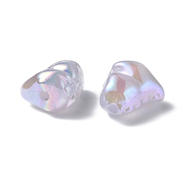 Placage uv perles acryliques irisées arc-en-ciel(PACR-M003-15D)-4