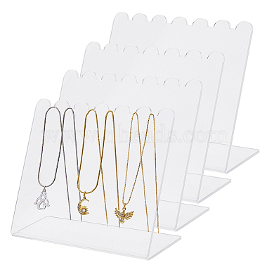 Clear Acrylic Necklace Displays