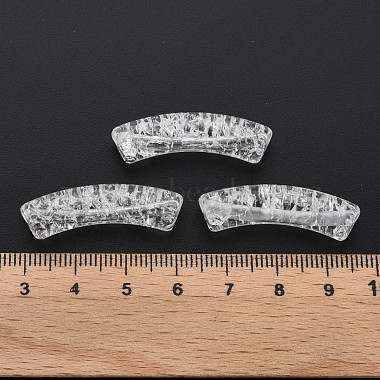 Perles en acrylique transparentes craquelées(CACR-S009-001A-NA)-5