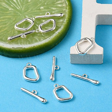 Alloy Toggle Clasps(PALLOY-YW0002-22MS)-5