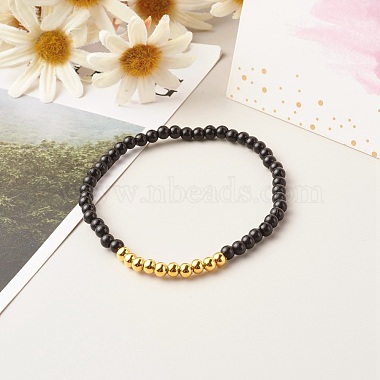 Pray & Love Acrylic Beads Stretch Bracelet Set for Gift(BJEW-JB06679)-8