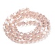 Transparent Electroplate Glass Beads Strands(GLAA-F029-4mm-A26)-2