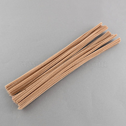 11.8 inch Pipe Cleaners, DIY Chenille Stem Tinsel Garland Craft Wire, Peru, 300x5mm(AJEW-S007-17)