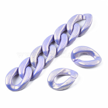 Pulvériser anneaux de liaison acryliques peintes(MACR-S280-06B-M)-5