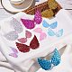 Glittery Angel Wings Patches(DIY-PH0026-30)-2
