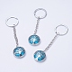 Synthetic Turquoise Keychain(KEYC-E023-02H)-1