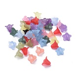 18mm Mixed Color Flower Acrylic Beads(X-PLF018)