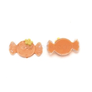 Candy Resin Cabochons, Nail Art Decoration Accessories, AB Color Plated, Sandy Brown, 8x16x6mm(MRMJ-WH0074-31D)