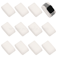 Polypropylene Watch Display Pillows, Watch Display Holder, Oval, Antique White, 4.5x8x3.8cm(ODIS-WH0038-32B)
