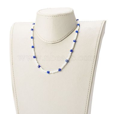 Ensemble de bijoux en perles de verre faits à la main(SJEW-JS01206)-5