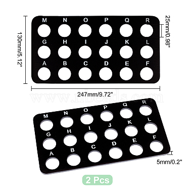 panneaux en plastique de conception de perles(TOOL-WH0125-44)-2