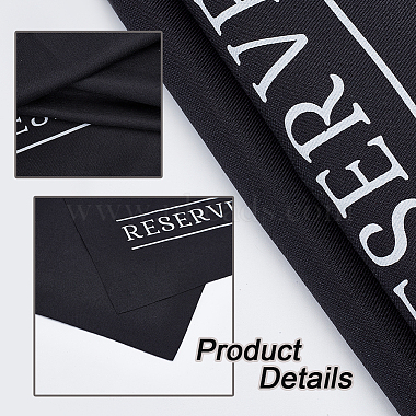 Polyester Reserved Signs for Pews(AJEW-WH0299-95)-4
