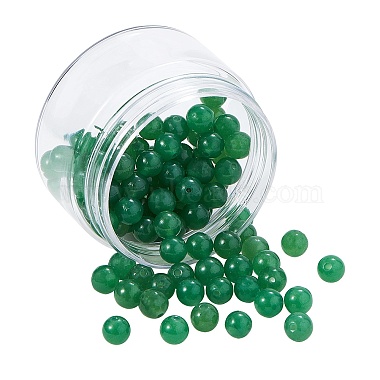 Kits de fabrication de bracelets extensibles en perles d'aventurine verte naturelle(DIY-CJ0001-21E)-3