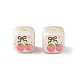 Printed Opaque Acrylic Beads(OACR-B054-01H)-1