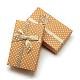 Cardboard Necklace Boxes with Bowknot and Sponge Inside(CBOX-R012-1)-1