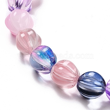 Chapelets de perles en verre transparente  (GLAA-F114-02B-05)-3