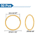 50Pcs Alloy Linking Rings(FIND-UN0002-01G)-3