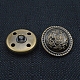 Brass Shank Buttons(BUTT-TAC0002-01A-AB)-1