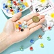10Pcs Handmade Lampwork Beads(LAMP-YW0001-96A)-4