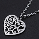 Non-Tarnish 201 Stainless Steel Pendant Necklaces(NJEW-S105-JN564-40-1)-1