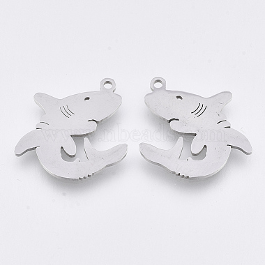 Stainless Steel Color Fish 201 Stainless Steel Pendants