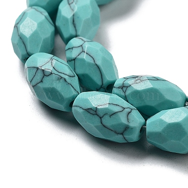 Synthetic Turquoise Beads Strands(G-P520-C15-01)-4