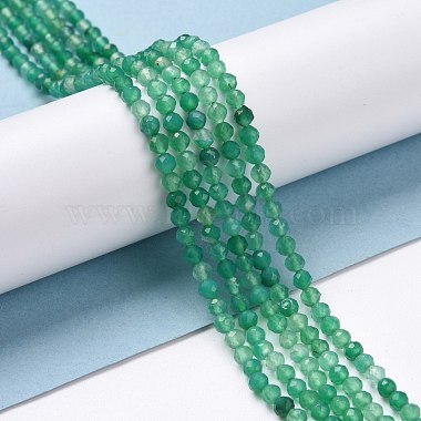Natural Green Onyx Agate Beads Strands(G-D463-02)-4