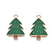 Christmas Style Alloy Enamel Pendants(X-ENAM-Q442-66)-2