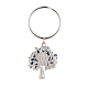 Porte-clés en lapis-lazuli naturel(KEYC-JKC00219-07)-2