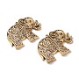 Antique Golden Elephant Alloy Big Pendants(FIND-XCP0001-55)