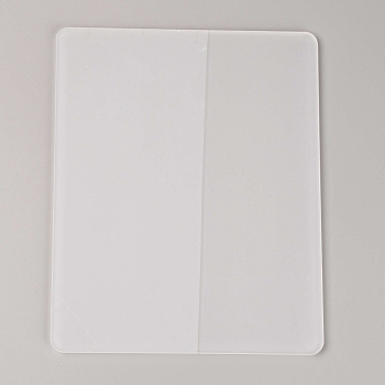 Acrylic Board, Flat Rectangle, Clear, 200x250x4.5mm