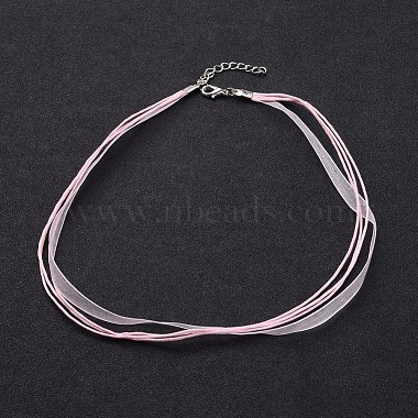 6mm PearlPink Waxed Cotton Cord Necklace Making