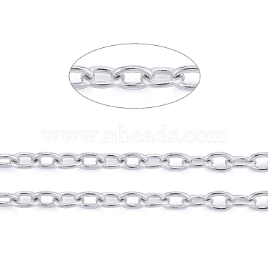 3.28 Feet 304 Stainless Steel Cable Chains(X-CHS-R008-11)-3