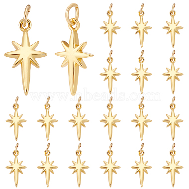 20Pcs Brass Pendants(KK-HY0003-97)-1