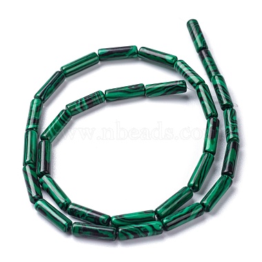 Synthetic Malachite Beads Strands(G-F247-41)-4