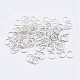 925 Sterling Silver Saw Cut Open Jump Rings(STER-F036-02S-1x9mm)-1