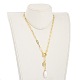 Colliers de lariat de perle de perle baroque naturelle keshi(NJEW-JN03042-01)-5