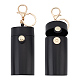 Mini Column Portable PVC Chapstick Keychain Holder(KEYC-WH0004-63)-1