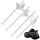 Пандахолл элитные цепи для обуви из цинкового сплава 4шт. 4(FIND-PH0007-37)-1