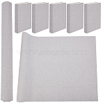 Imitation Linen Cloth Book Covers, Gainsboro, 1100x420x0.5mm(AJEW-WH0314-504A)