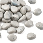Opaque Acrylic Beads, Nuggets, Gray, 17~18x13~13.5x8~8.5mm, Hole: 1.4mm, 393pcs/500g(OACR-Z036-02G)