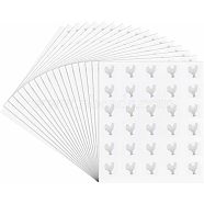 PVC & Paper Sticker Labels, Adhesive Stickers, for Scrapbooking Making, Rooster Pattern, 100x80x0.2mm, Sticker: 12x12mm, 30pcs/sheet(DIY-WH0374-67D)