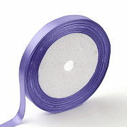 Single Face Satin Ribbon, Polyester Ribbon, Medium Slate Blue, 1 inch(25mm) wide, 25yards/roll(22.86m/roll), 5rolls/group, 125yards/group(114.3m/group)(RC25mmY-063)
