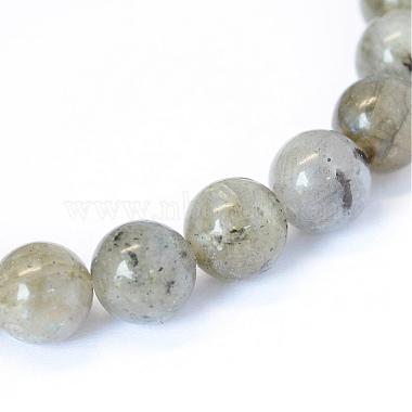 Chapelets de perles rondes en labradorite naturelle(G-E334-4mm-19)-2